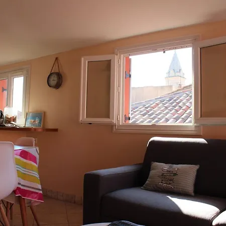 La Tropezienne, Duplex 73 M2, 100 M Du Port, Climatisation, Grande Terrasse Apartment *